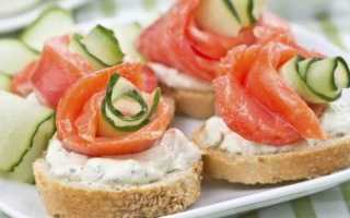 Бутерброды с красной рыбой: вкусная закуска для веселой компании