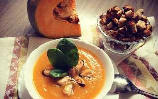 Суп из мидий, готовим вкусно