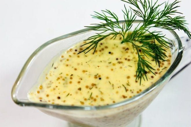 соус с дижонской горчицей 