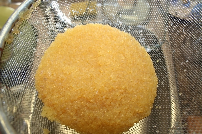 икра на сите