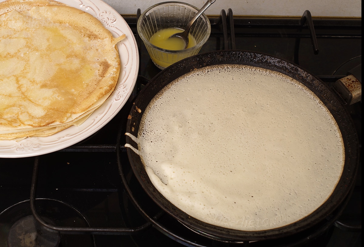 жаренные блинчики