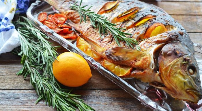 вкусный карп в маринаде 