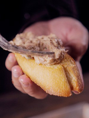 выкладываем начинку