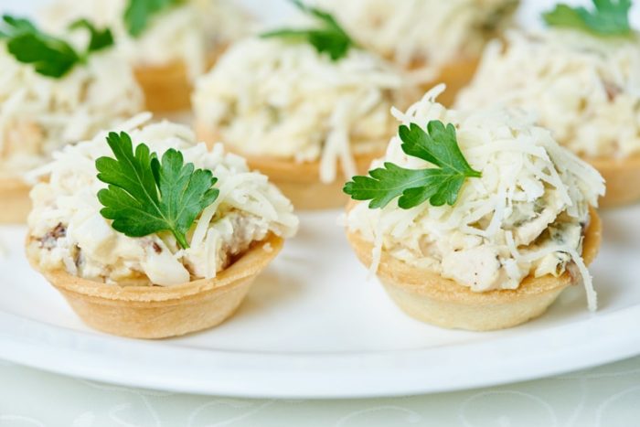 с сыром филадельфия и зеленью