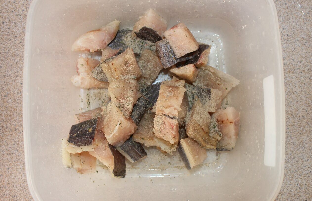 хоку нарезаная на кусочки
