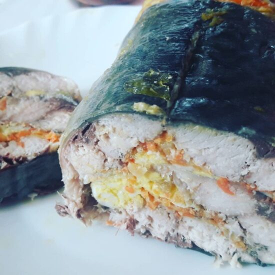 яркая закуска из сельди 