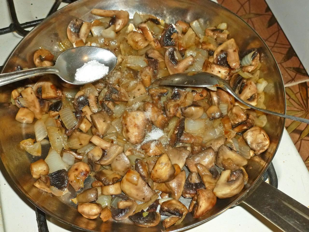 грибы жаренные
