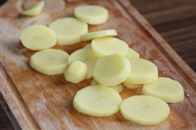 картошка кольцами