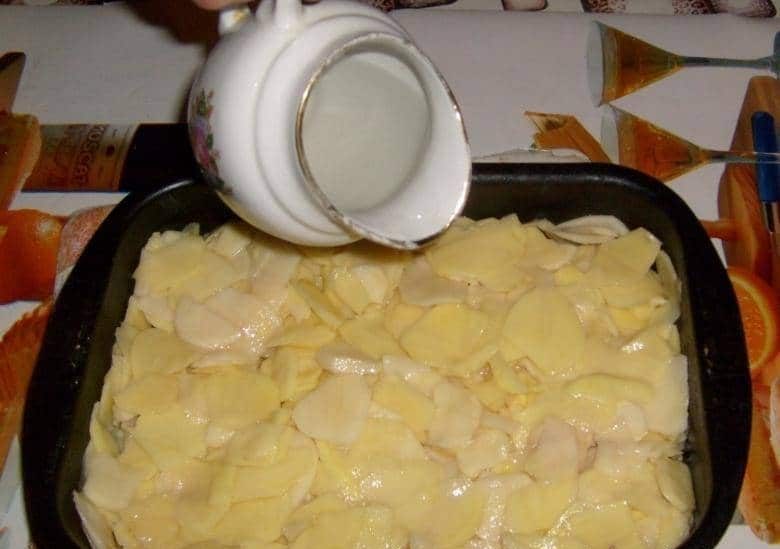 горбуша в духовке под соусом