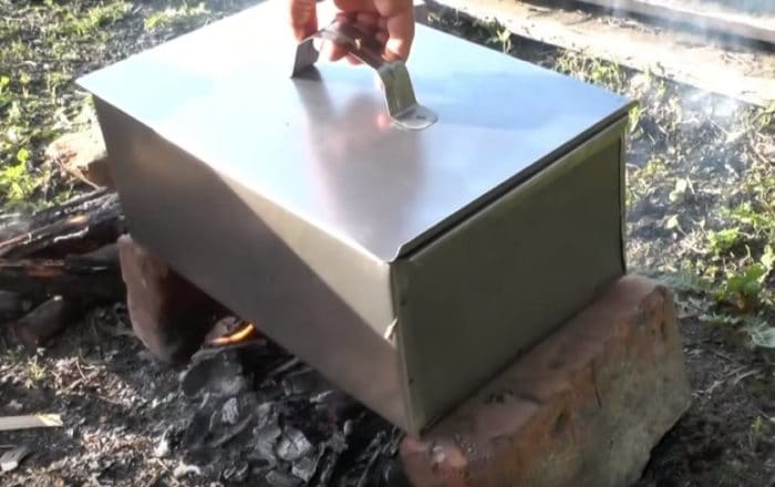 домашняя коптильня 