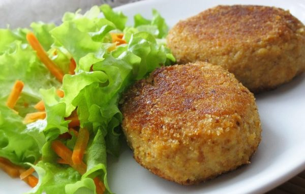сытные рыбные котлеты 