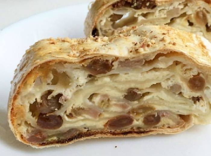лаваш с изюмом