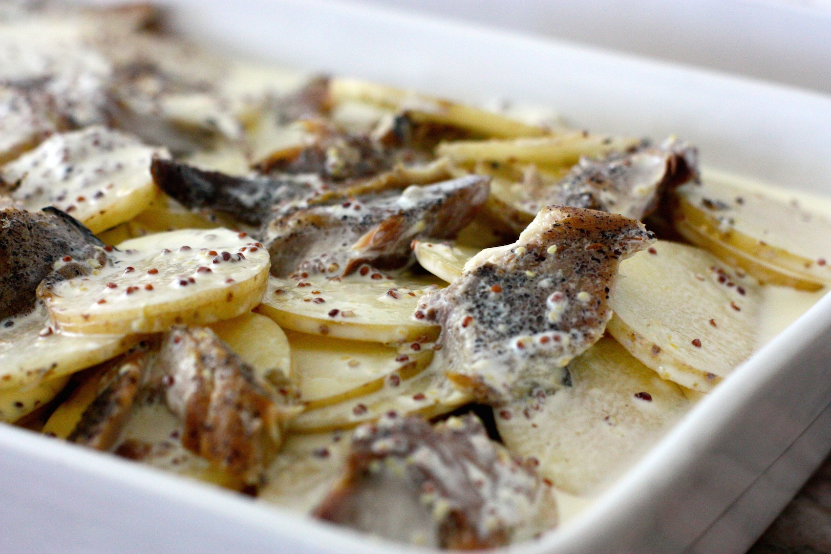 скумбрия запеченая с картошкой