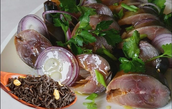 скумбрия в чае под копченую 