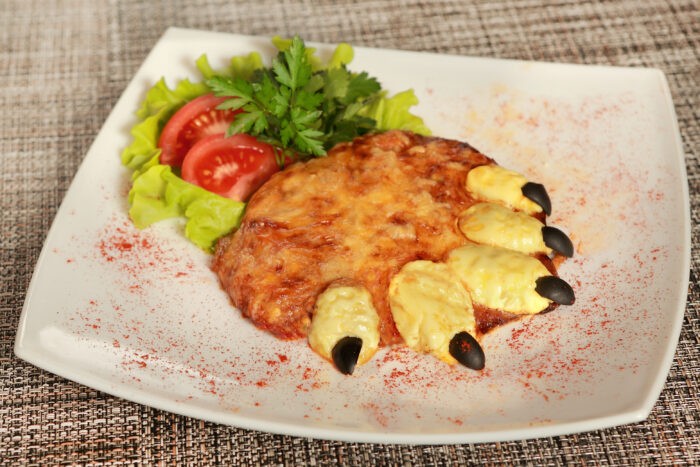 Медвежья лапа из пангасиуса