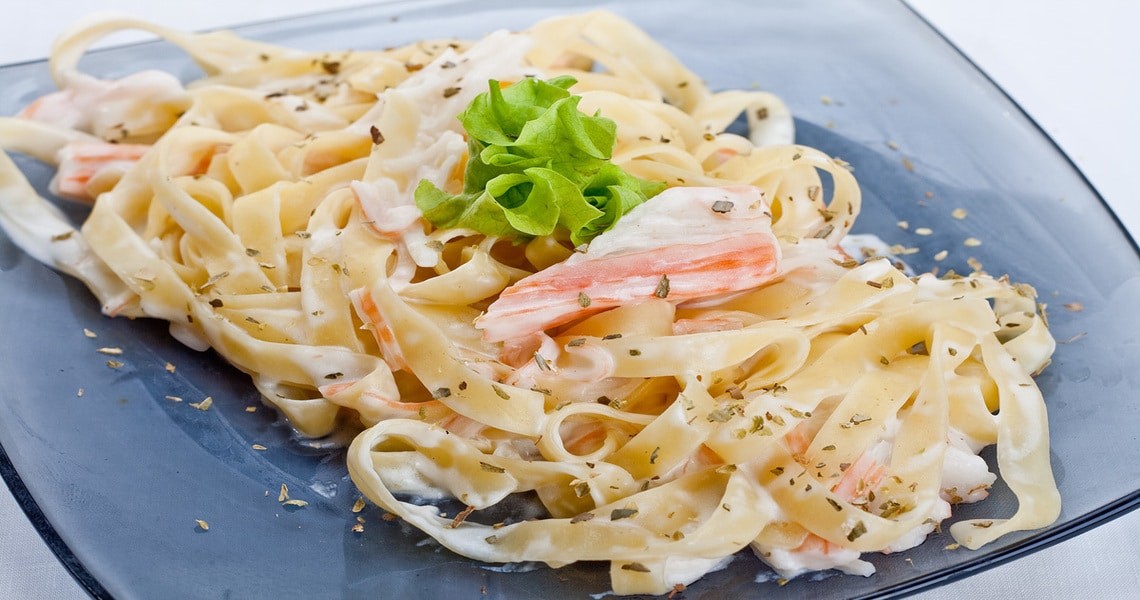 паста с морепродуктами