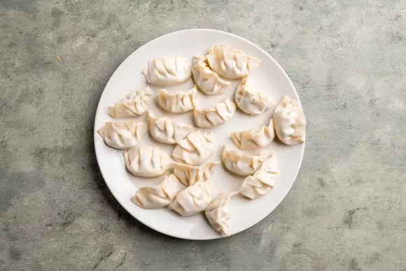 налепленные пельмешки