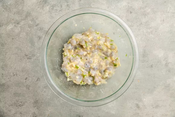 смешиваем начинку