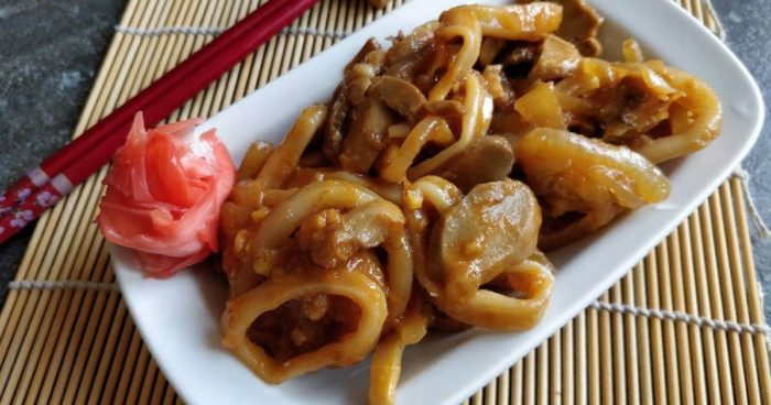 кальмар по - китайски