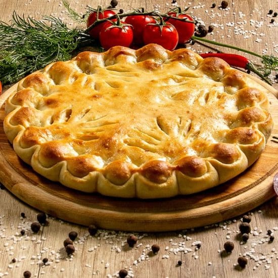 сытный пирог с тунцом 