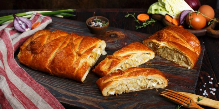 сахалинский рыбный пирог 
