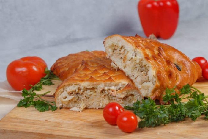 вкусный пирог в форме рыбки 
