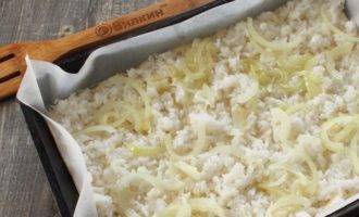 пирог с рисом и рыбой