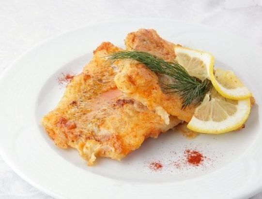 рыба с лимоном