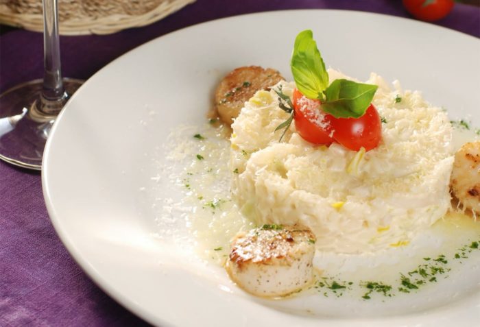 ризотто с кальмаром 