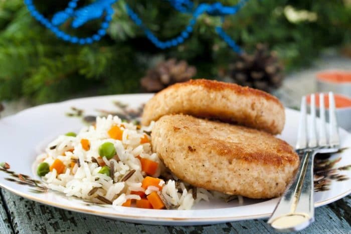 котлеты из рыбы с курицей 
