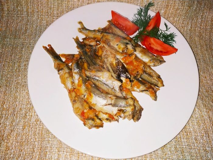 С луком и морковью