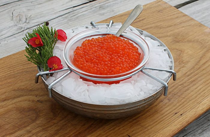 икра форели пряного посола