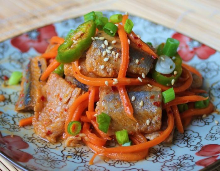 сельди по-корейски
