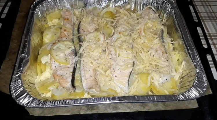 приготовление семги в духовке