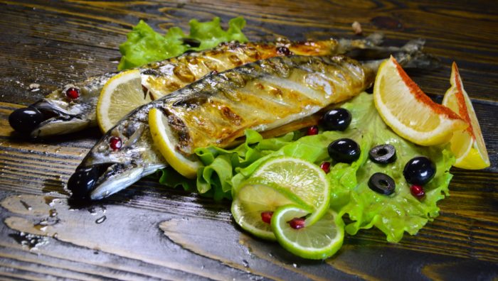 пряная скумбрия с горчицей
