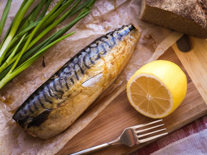 как подсушить копченую скумбрию 