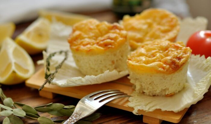 суфле с пышной сырной корочкой 
