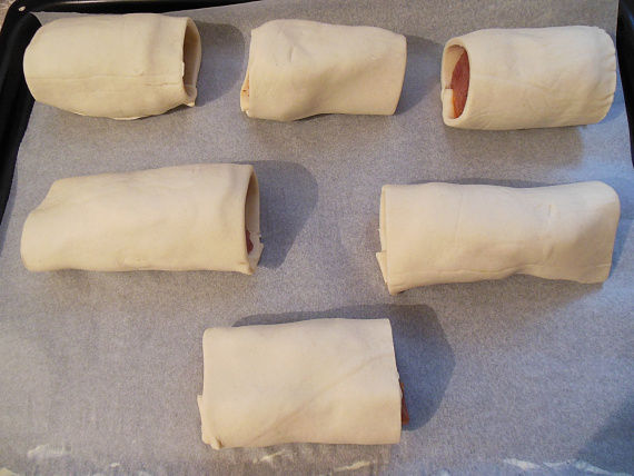 тесто с начинкой