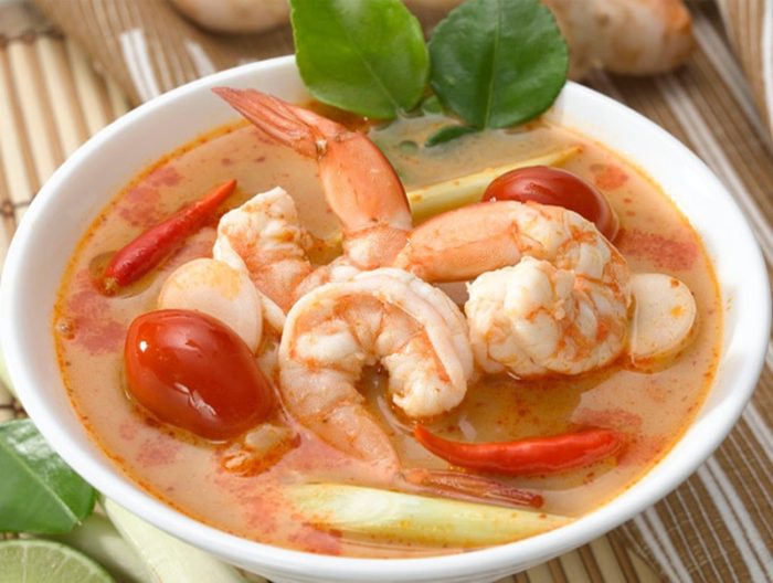 «Гамбо» с крабовым мясом и беконом