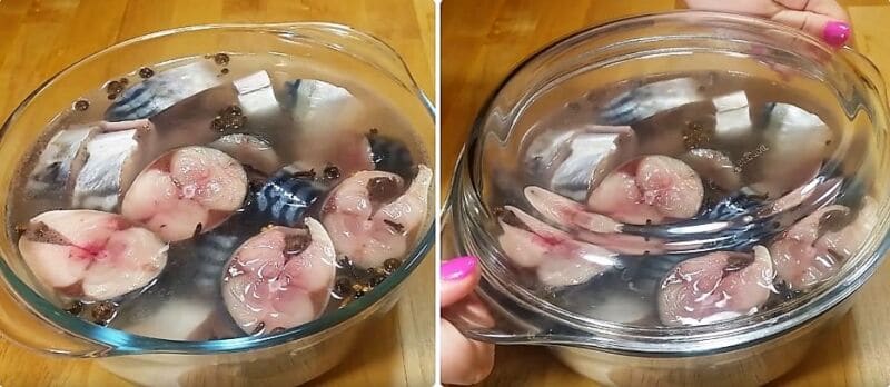 скумбрия кусочками