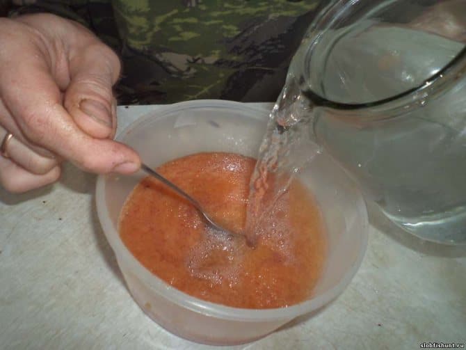 промывка икры