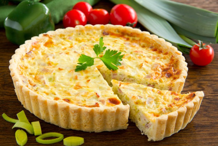 пирог с рисом и рыбой 