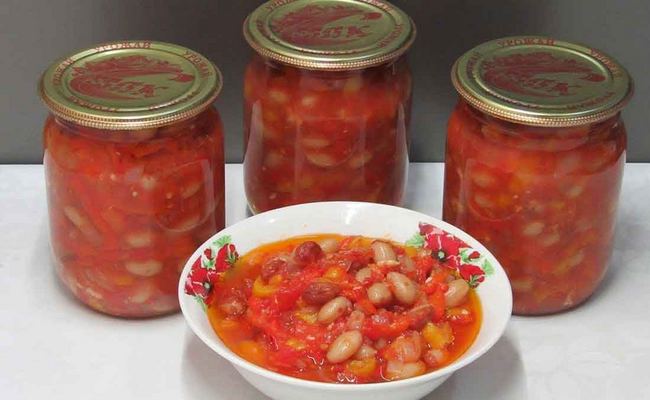 Борщ на зиму с фасолью без свёклы – вкусный и полезный рецепт консервации в домашних условиях