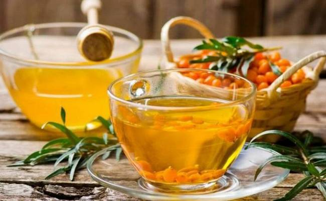 Готовим чай из облепихи