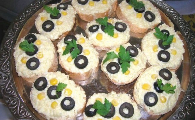 Греческие канапе