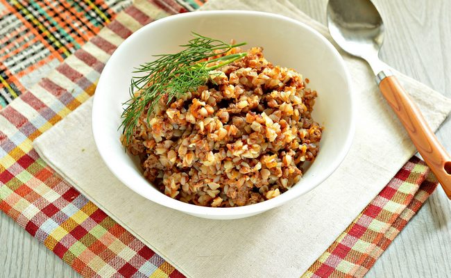 гречка без мяса