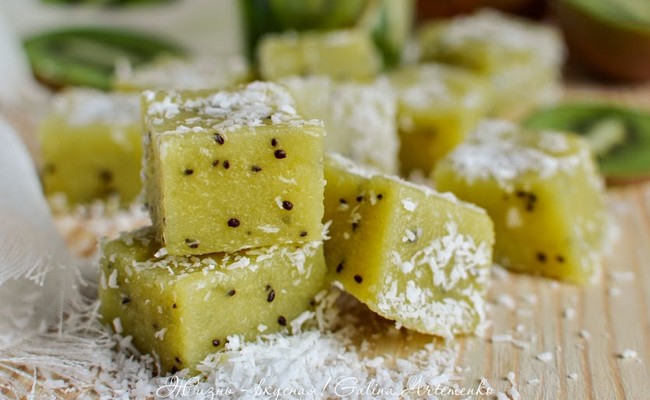 мармелад с бананом и киви