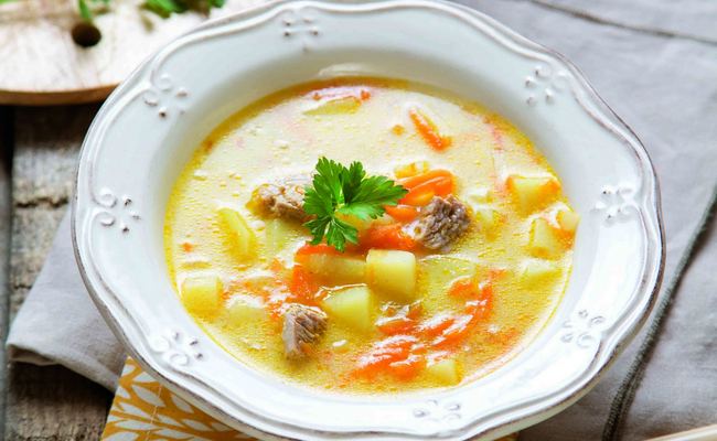 Суп из индейки и риса для ребёнка, которому уже есть годик