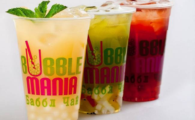 Чай бабл-ти с шариками