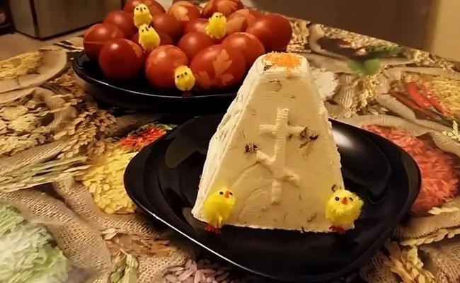 пасха с сухофруктами